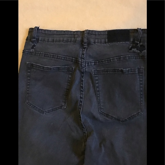 ♦️Sz7 StreetWear Society Black | Skinny High Rise Jeans - Picture 13 of 14